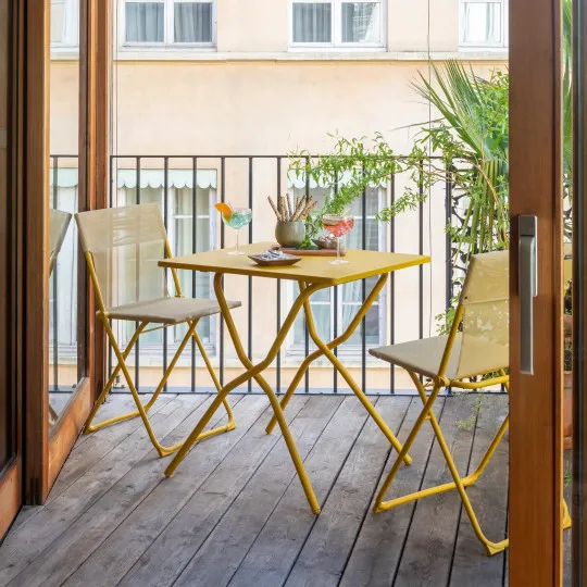 Chaise pliante LAFUMA MOBILIER Balcony Batyline - 2 coloris