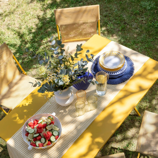 Table de jardin pliante LAFUMA MOBILIER Balcony 140x80x72cm Colorblock - 3 coloris