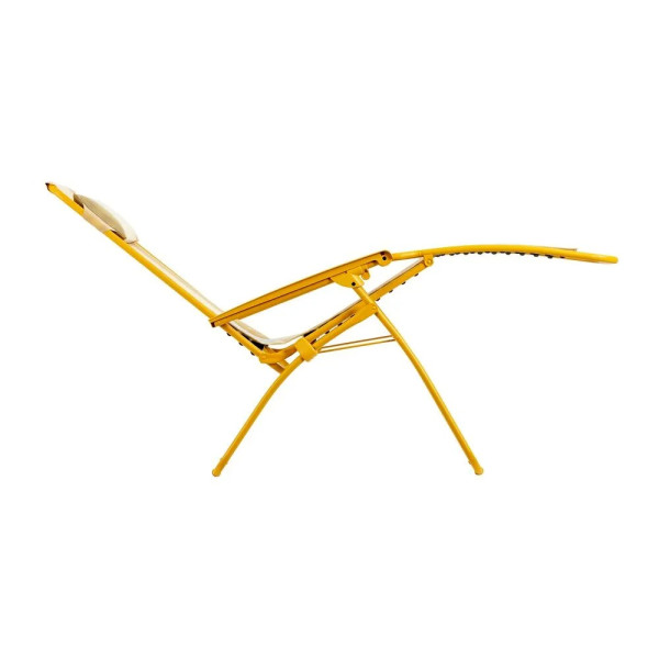 Fauteuil relax zéro gravité LAFUMA MOBILIER R clip Batyline Miel