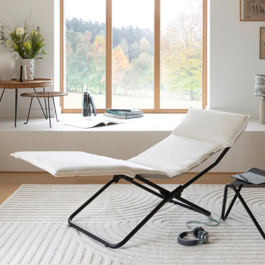 Chaise longue LAFUMA MOBILIER Transalounge Niksen intérieur - 2 coloris