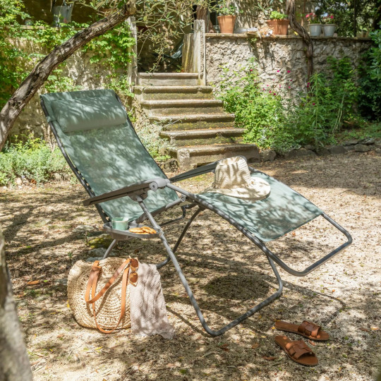 Fauteuil relax zéro gravité LAFUMA MOBILIER Rsxa Clip XL Batyline - 4 coloris