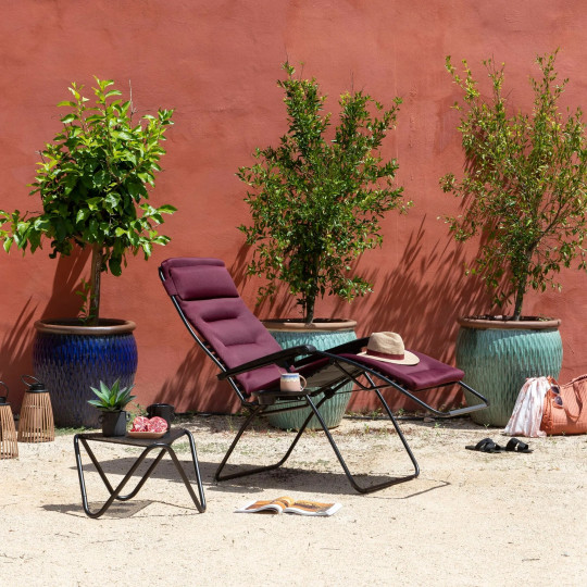 Fauteuil matelassé relax zéro gravité LAFUMA MOBILIER Rsx Clip XL AC AirComfort - 4 coloris