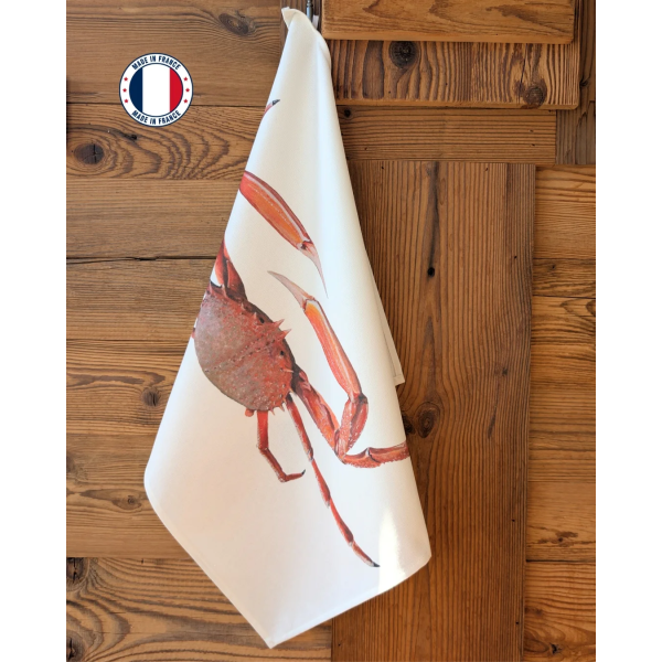 Torchon VAREK La Rascasse Volante 100% coton