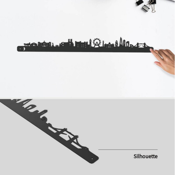 Silhouette murale Skyline JE SUIS ART Londres – 3 tailles
