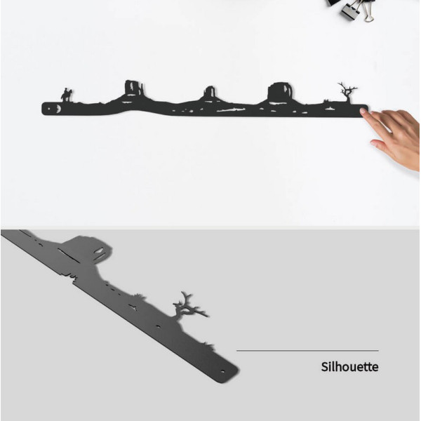 Silhouette murale Skyline JE SUIS ART Monument Valley – 3 tailles