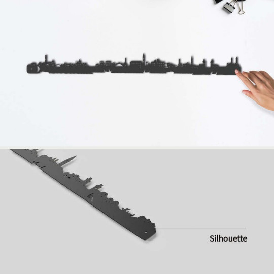 Silhouette murale Skyline JE SUIS ART Venise – 3 tailles