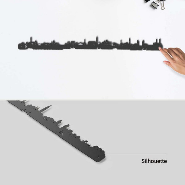 Silhouette murale Skyline JE SUIS ART Venise – 3 tailles