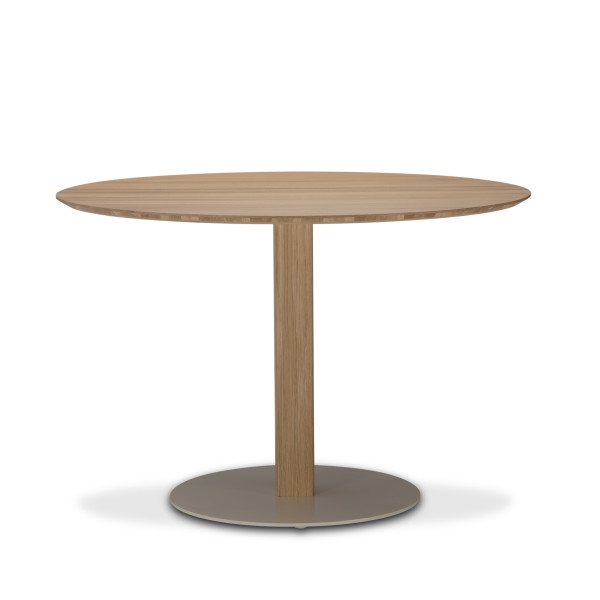 Table bistrot DASRAS Toupie en chêne plateau F2 - 8 finitions 4 tailles