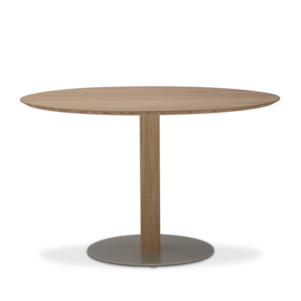 Table bistrot DASRAS Toupie en chêne plateau F2 - 8 finitions 4 tailles