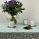Nappe enduite FLEUR DE SOLEIL Anémone verte - 7 tailles
