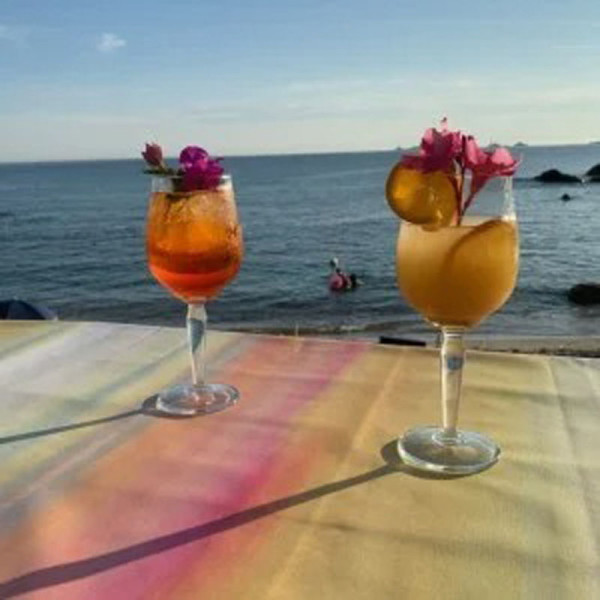 Nappe enduite FLEUR DE SOLEIL Aquarelle jaune - 7 tailles