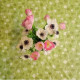 Nappe enduite FLEUR DE SOLEIL Herbes vertes - 7 tailles