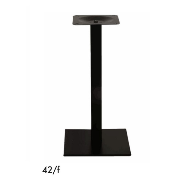Pied en aluminium GR-INOVA "Années 30" 42/h pour plateau table bistro H.70cm
