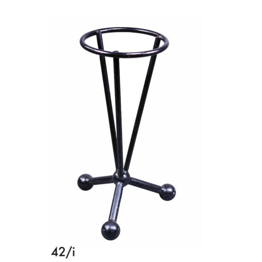 Pied en acier GR-INOVA 42/i 3 ou 4 branches pour plateau table bistro H.71cm
