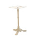 Pied taupe en fonte d'acier GR-INOVA 43/c H.72cm 3 branches pour plateau table bistro