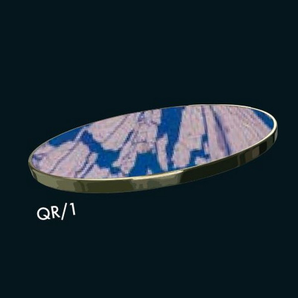 Plateau rond Quartz GR-INOVA pour pied table bistro - 9 motifs 9 tailles