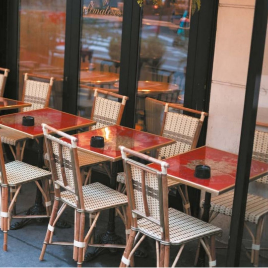 Plateau carré Quartz GR-INOVA pour pied table bistro - 9 motifs 3 tailles