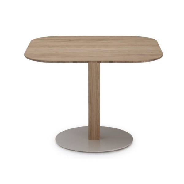 Table bistrot DASRAS Toupie en chêne plateau F2 - 8 finitions 4 tailles