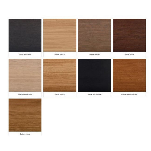 Table bistrot DASRAS Toupie en chêne plateau F2 - 8 finitions 4 tailles