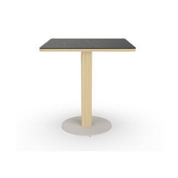 Table bistrot DASRAS Toupie en chêne et céramique plateau F4 - 16 finitions 4 tailles