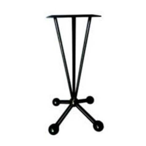 Pied en acier GR-INOVA 42/i 3 ou 4 branches pour plateau table bistro H.71cm