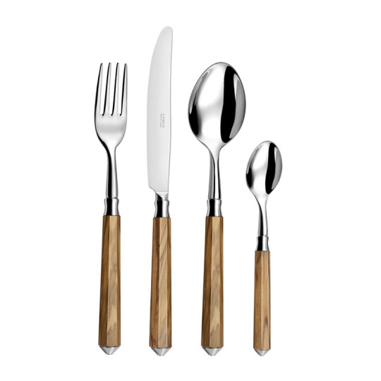 Couverts CAPDECO Galaxie wood bois d'olivier