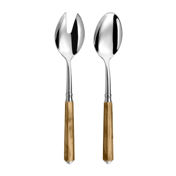 Couverts CAPDECO Galaxie wood bois d'olivier