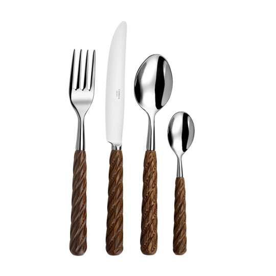 Couverts CAPDECO Ellipse wood bois naturel