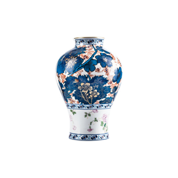 Vase HAVILAND Dammouse grand modèle 54cm en porcelaine