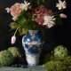 Vase HAVILAND Rêves du Nil vert platine 25cm en porcelaine