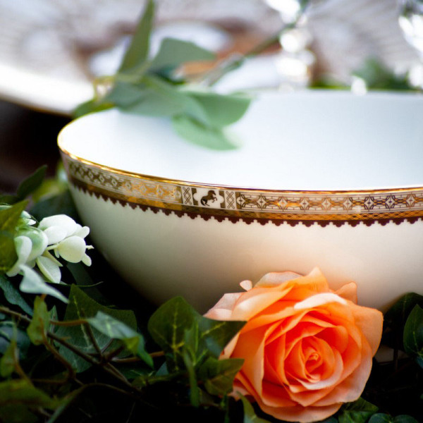 Saladier HAVILAND Cavalier Royal en porcelaine 190cl