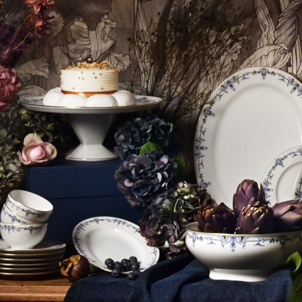 Saladier HAVILAND Opéra Or en porcelaine 290cl