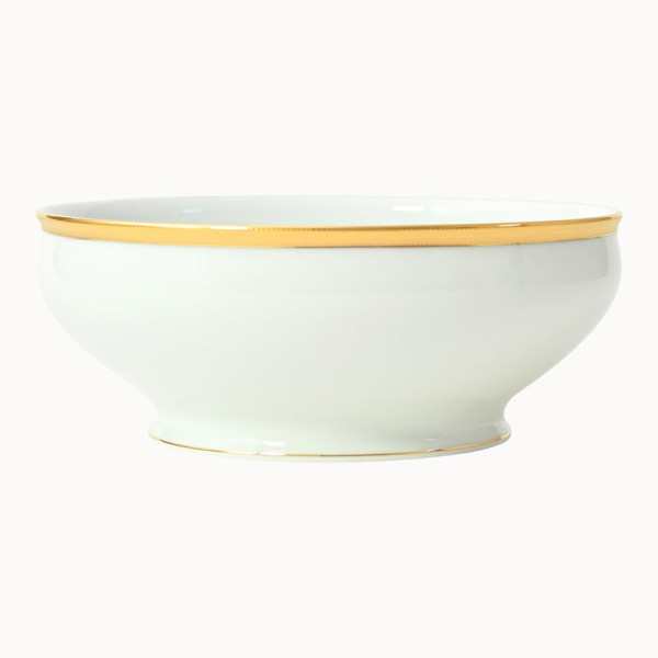 Saladier HAVILAND Opéra Or en porcelaine 290cl