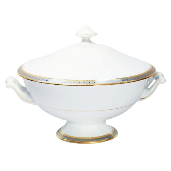 Légumier HAVILAND Place Vendôme en porcelaine 80cl