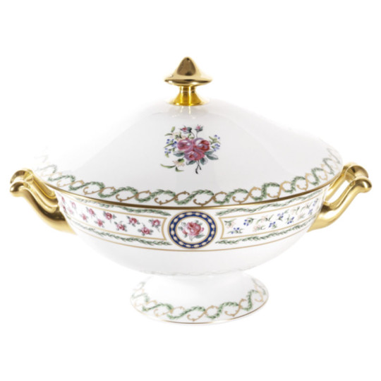 Soupière HAVILAND Louveciennes en porcelaine 200cl