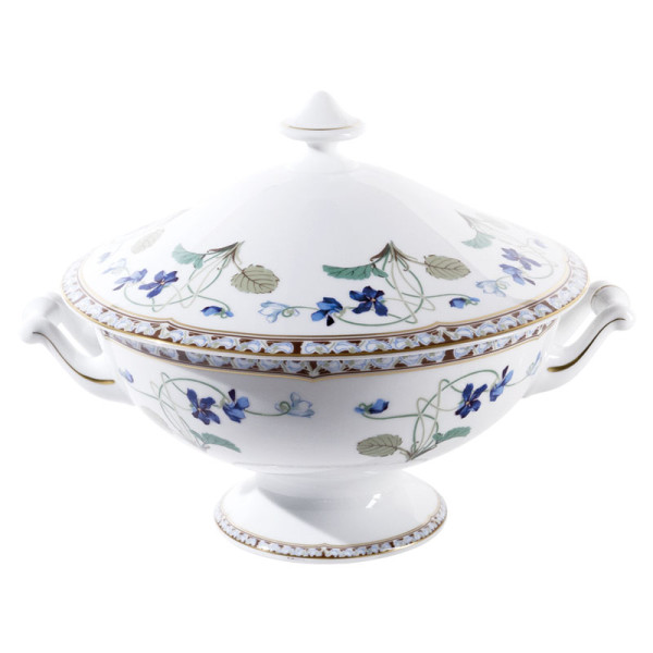 Légumier HAVILAND Impératrice Eugénie en porcelaine 80cl