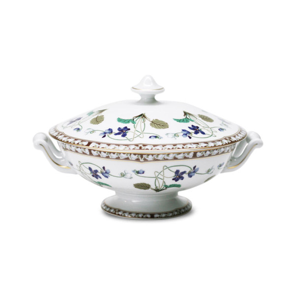 Légumier HAVILAND Impératrice Eugénie en porcelaine 80cl