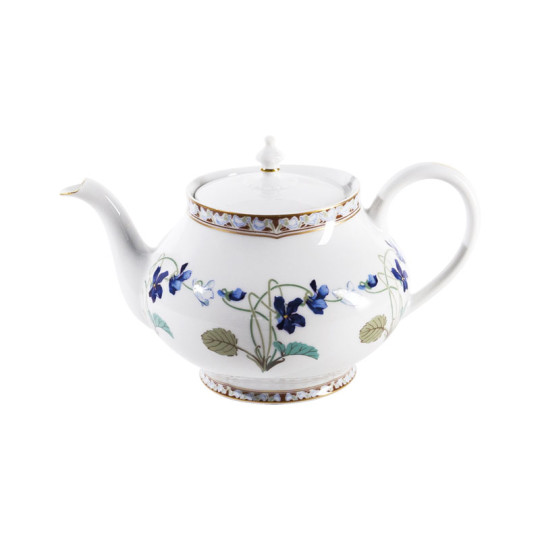 Théière boule HAVILAND Impératrice Eugénie en porcelaine 120cl