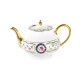Théière boule HAVILAND Louveciennes en porcelaine 120cl