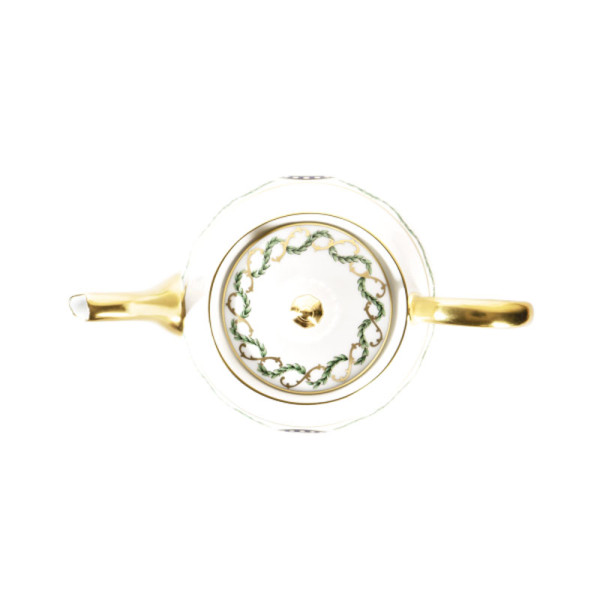 Théière boule HAVILAND Louveciennes en porcelaine 120cl