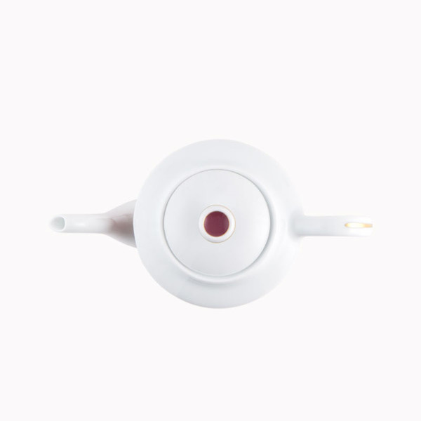 Théière HAVILAND Rêves du Nil pourpre or en porcelaine 100cl