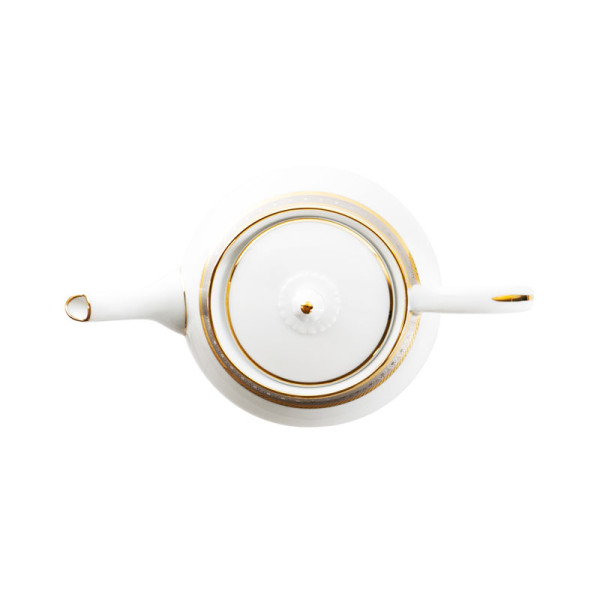 Théière boule HAVILAND Place Vendôme en porcelaine 120cl