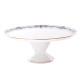 Plat à tarte sur pied HAVILAND Marthe Ritz Paris en porcelaine 31.5cm