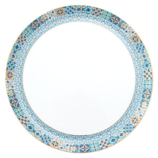Plat à tarte rond HAVILAND Portofino en porcelaine 31.5cm