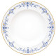Plat rond creux HAVILAND Rêves du Nil Pourpre Or en porcelaine 29cm