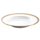 Plat rond creux HAVILAND Place Vendôme en porcelaine 31.5cm