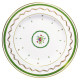 Plat rond creux HAVILAND Vieux Paris en porcelaine 31.5cm
