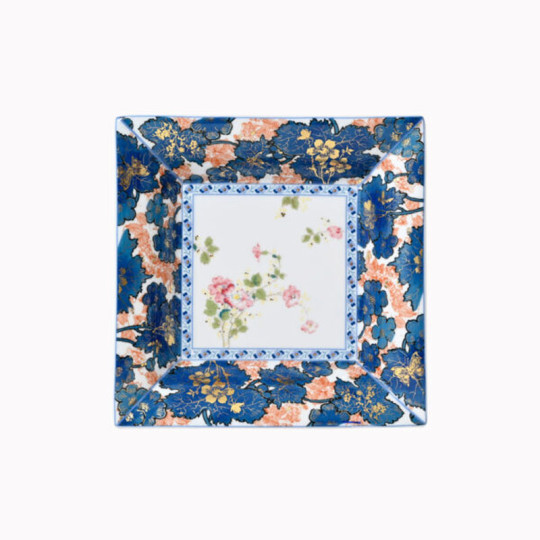 Vide-poches HAVILAND Dammouse en porcelaine 18.5x18.5cm