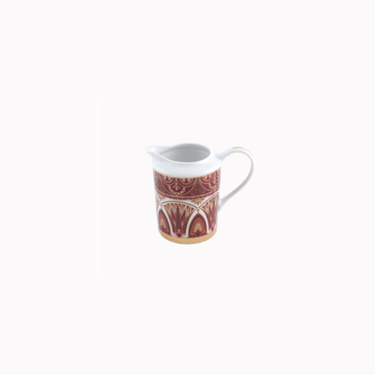 Crémier HAVILAND Rêves du Nil pourpre or en porcelaine 30cl