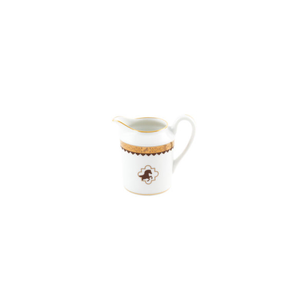 Crémier HAVILAND Rêves du Nil vert or en porcelaine 15cl